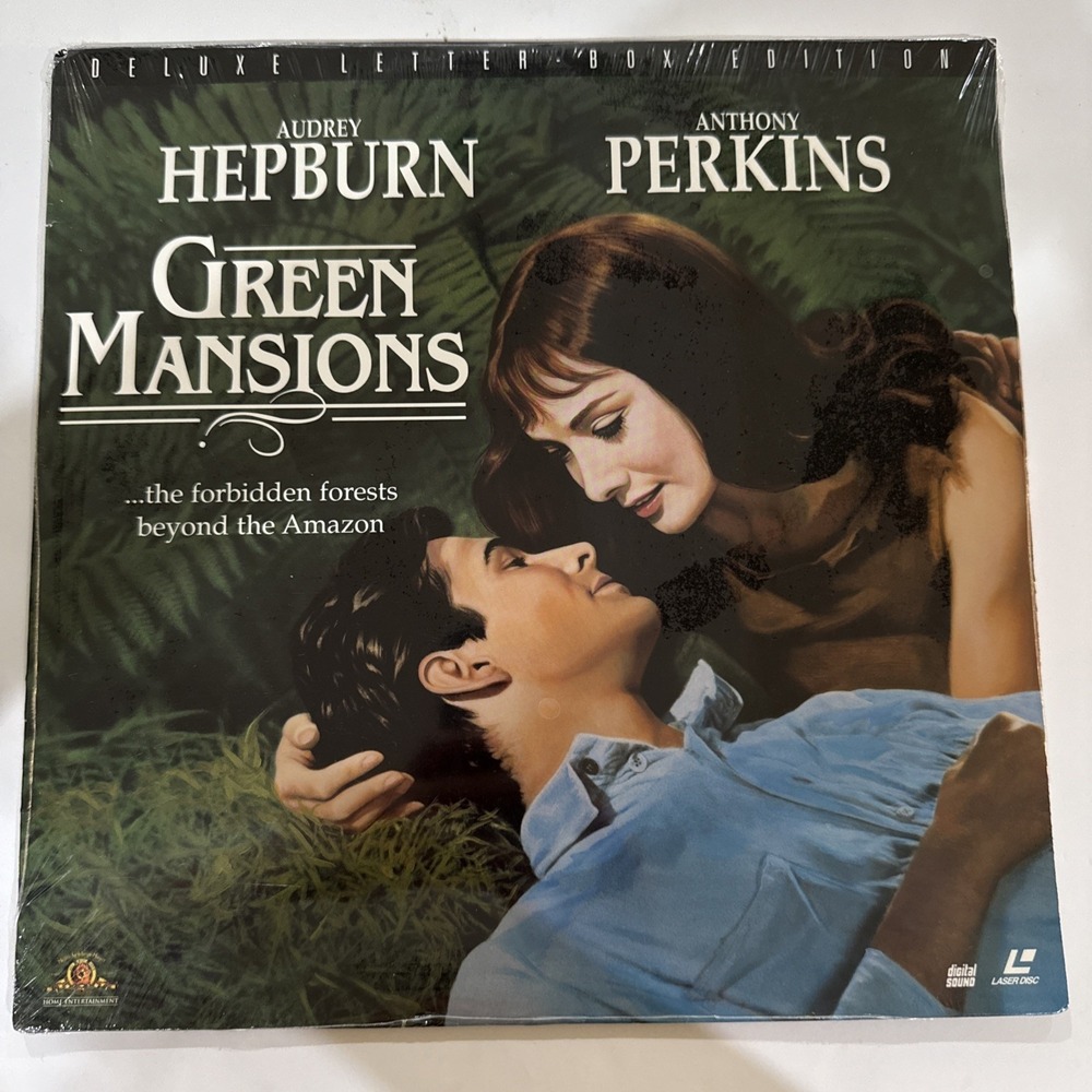 Green Mansions Letterbox Laserdisc LD Audrey Hepburn New Sealed